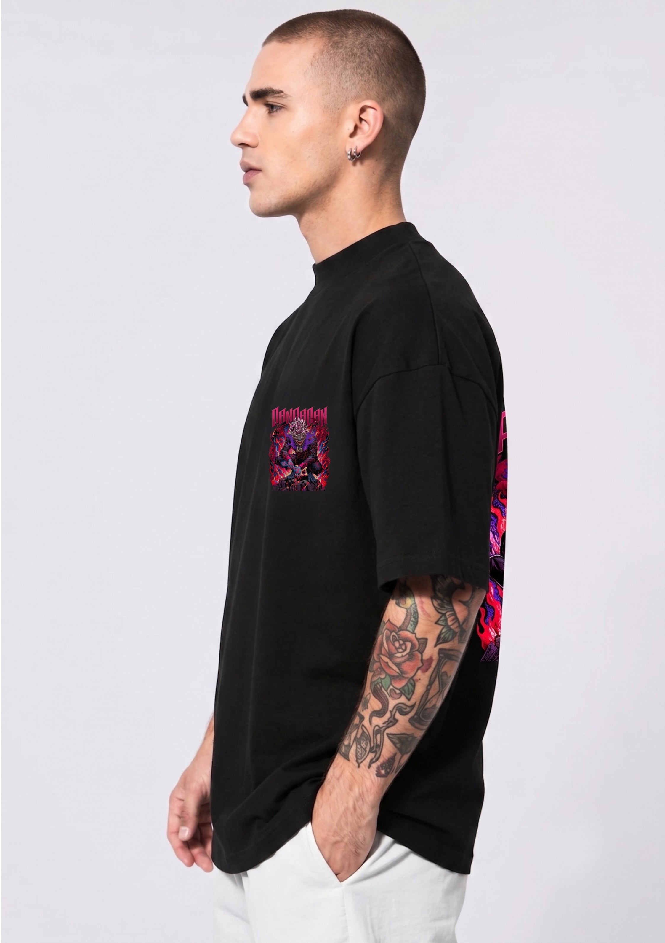Dandadan Style Oversized T-Shirt