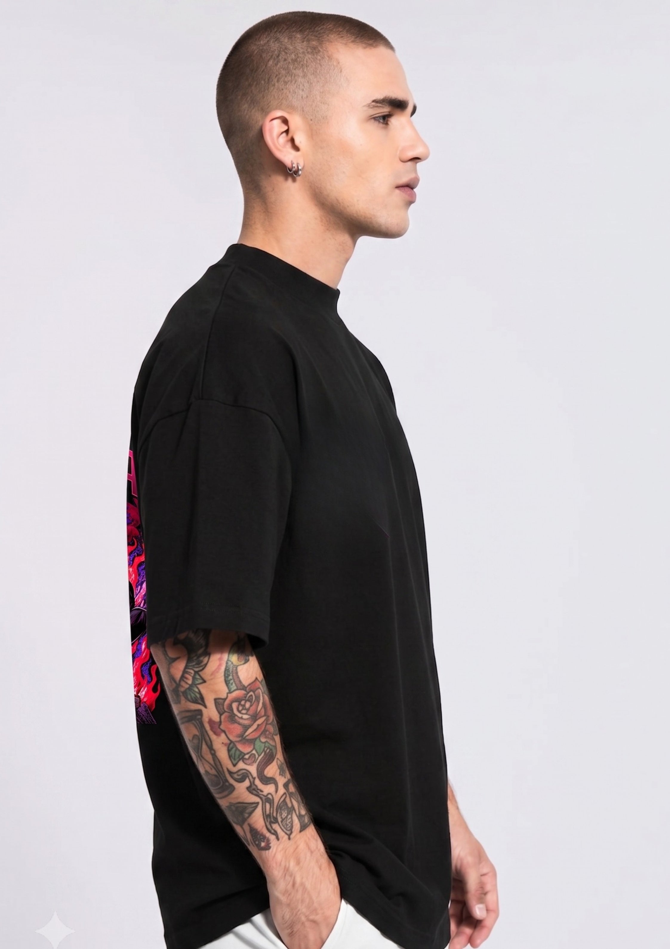 Dandadan Style Oversized T-Shirt