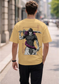 Dark Warrior Anime Graphic Oversized T-Shirt | 220 GSM | 100% Cotton