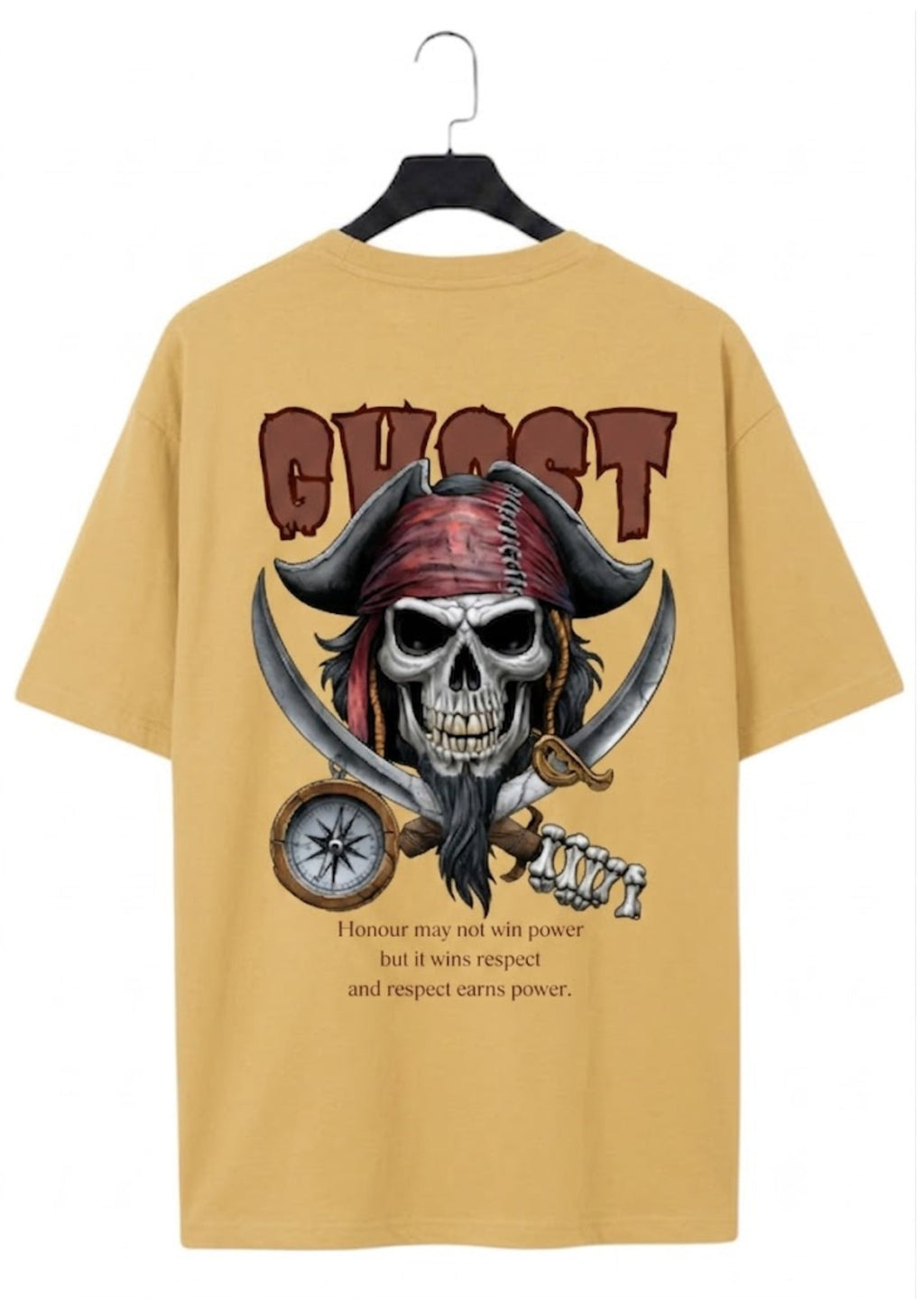 Pirate Skull Ghost Graphic