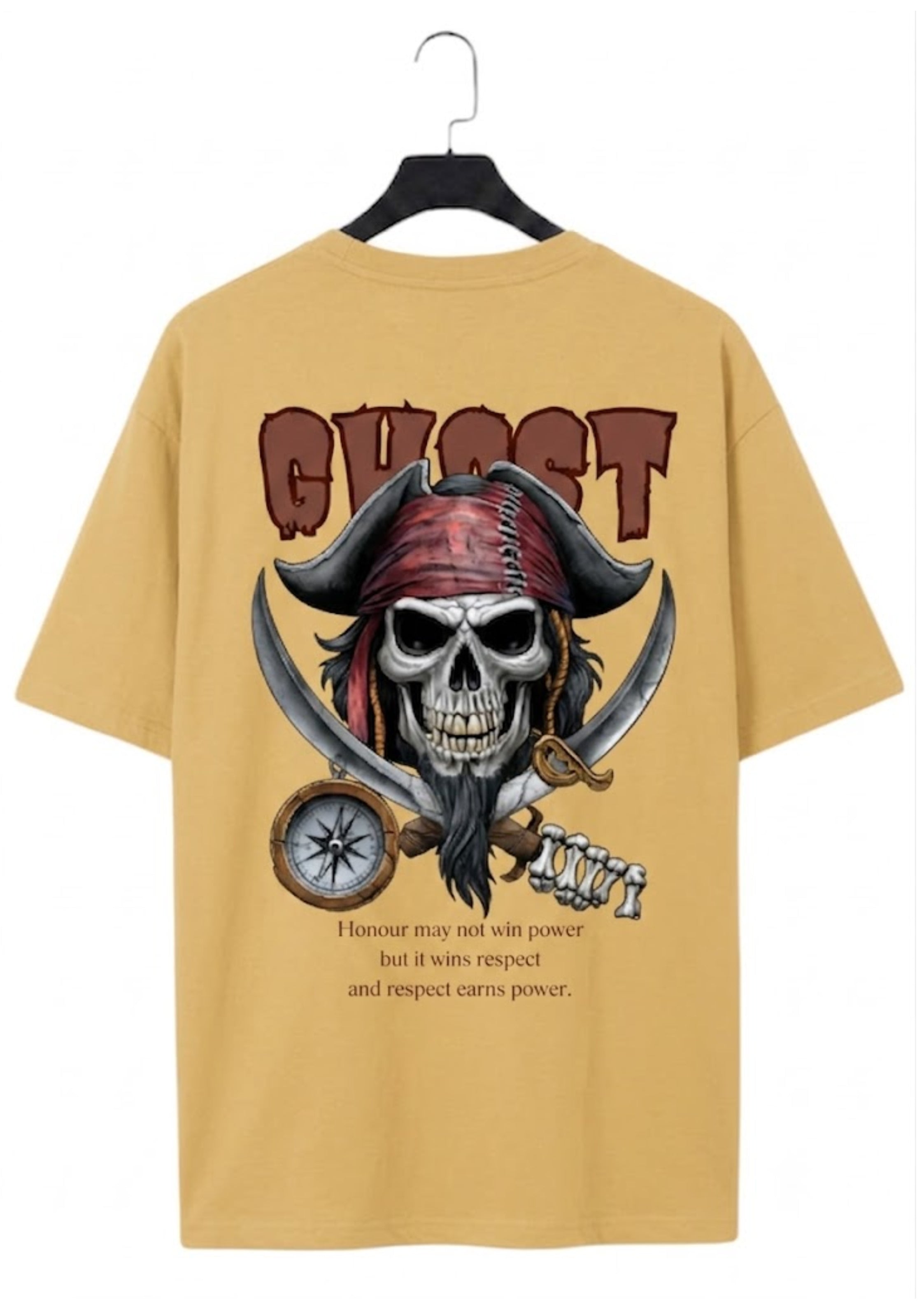 Pirate Skull Ghost Graphic