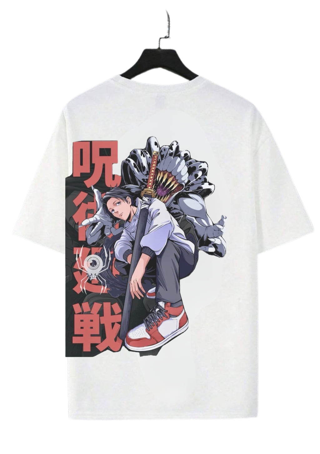 Cursed Spirit Anime Graphic Oversized T-Shirt | 100% Cotton | 220 GSM