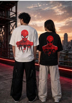 Spider Graphic Oversized Unisex T-Shirt | 220 GSM | 100% Cotton Premium Streetwear Tee