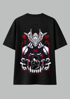 Dark Demon Anime Graphic Oversized T-Shirt | 100% Cotton | 220 GSM
