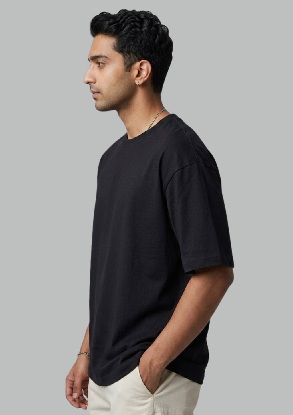 Dark Demon Anime Graphic Oversized T-Shirt | 100% Cotton | 220 GSM