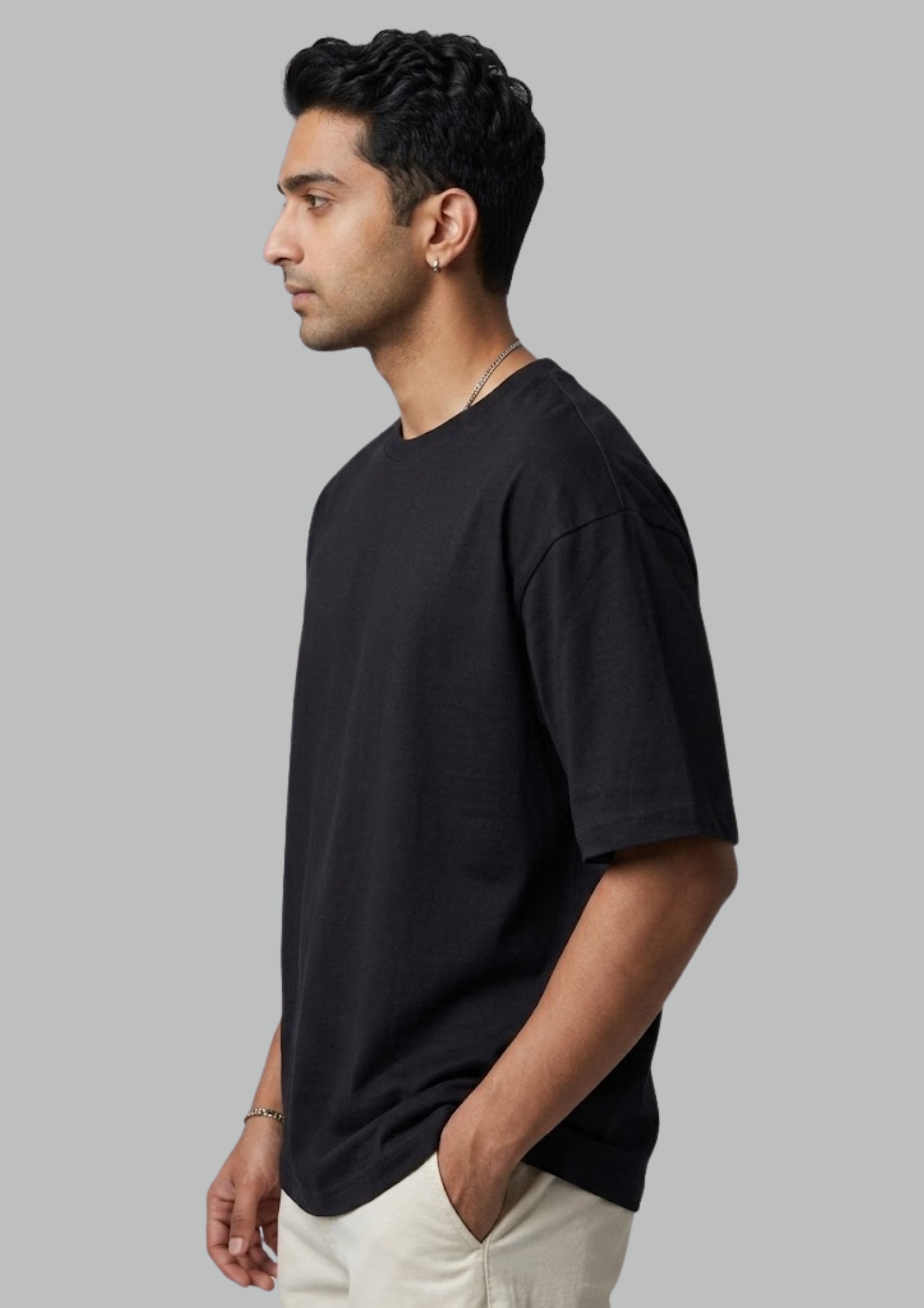 Dark Demon Anime Graphic Oversized T-Shirt | 100% Cotton | 220 GSM
