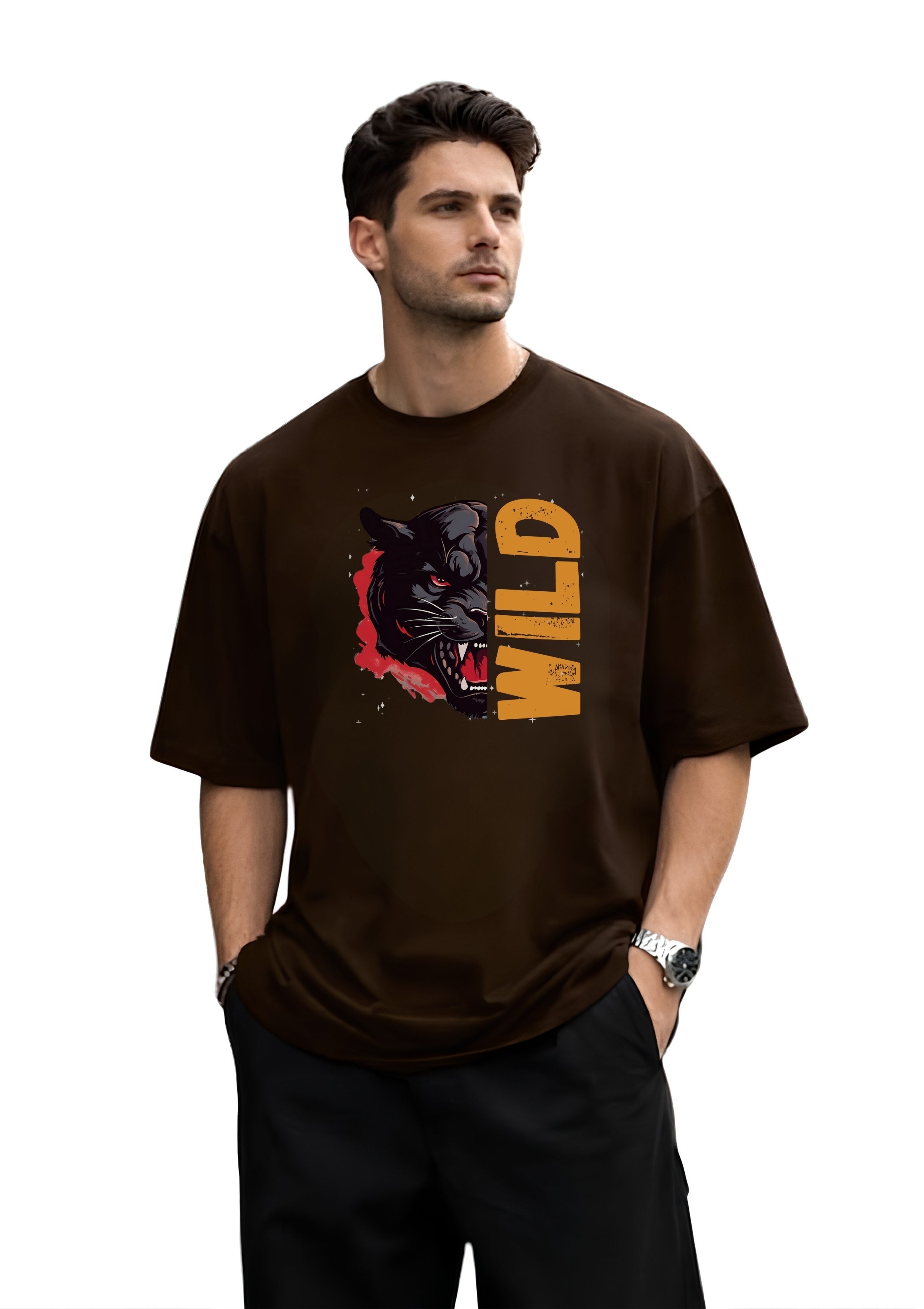 Roaring Black Panther