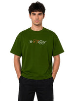 Mahadev Typography Graphic Oversized T-Shirt | 100% Cotton | 220 GSM