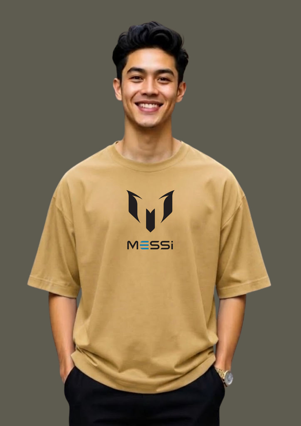 Football Legends No. 10 Graphic Oversized T-Shirt | 100% Cotton | 220 GSM