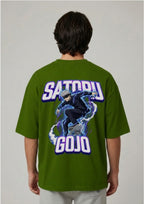 Satoru Gojo Anime Graphic Oversized T-Shirt | 100% Cotton | 220 GSM