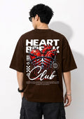 Heartbreak Club Graphic Oversized T-Shirt | 100% Cotton | 220 GSM