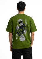 Anime Sorcerer Graphic Oversized T-Shirt | 220 GSM | 100% Cotton