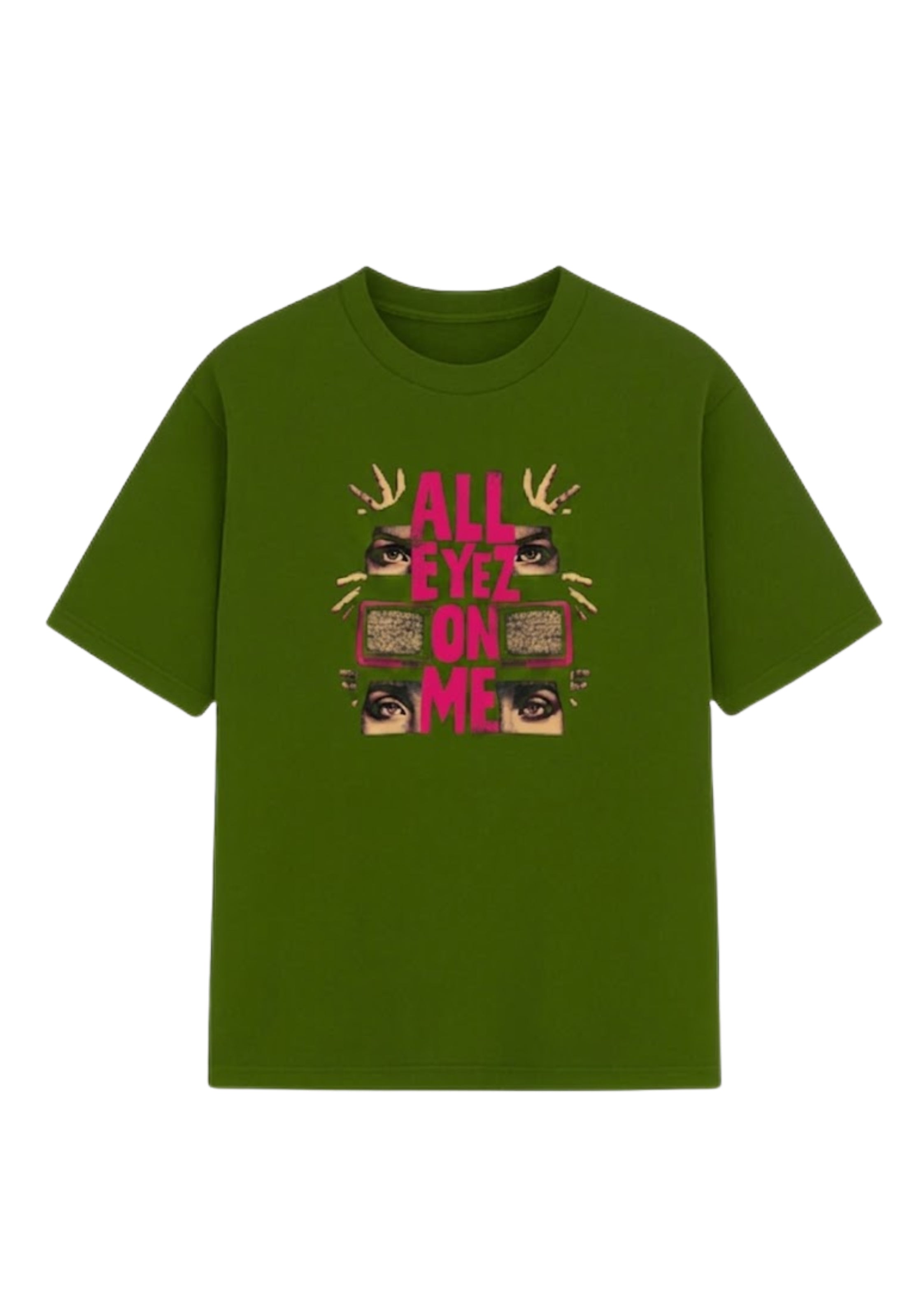 All Eyez On Me Graphic Oversized Unisex T-Shirt | 220 GSM | 100% Cotton