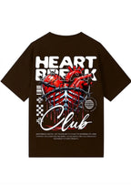 Heartbreak Club Graphic Oversized T-Shirt | 100% Cotton | 220 GSM