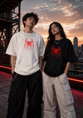 Spider Graphic Oversized Unisex T-Shirt | 220 GSM | 100% Cotton Premium Streetwear Tee